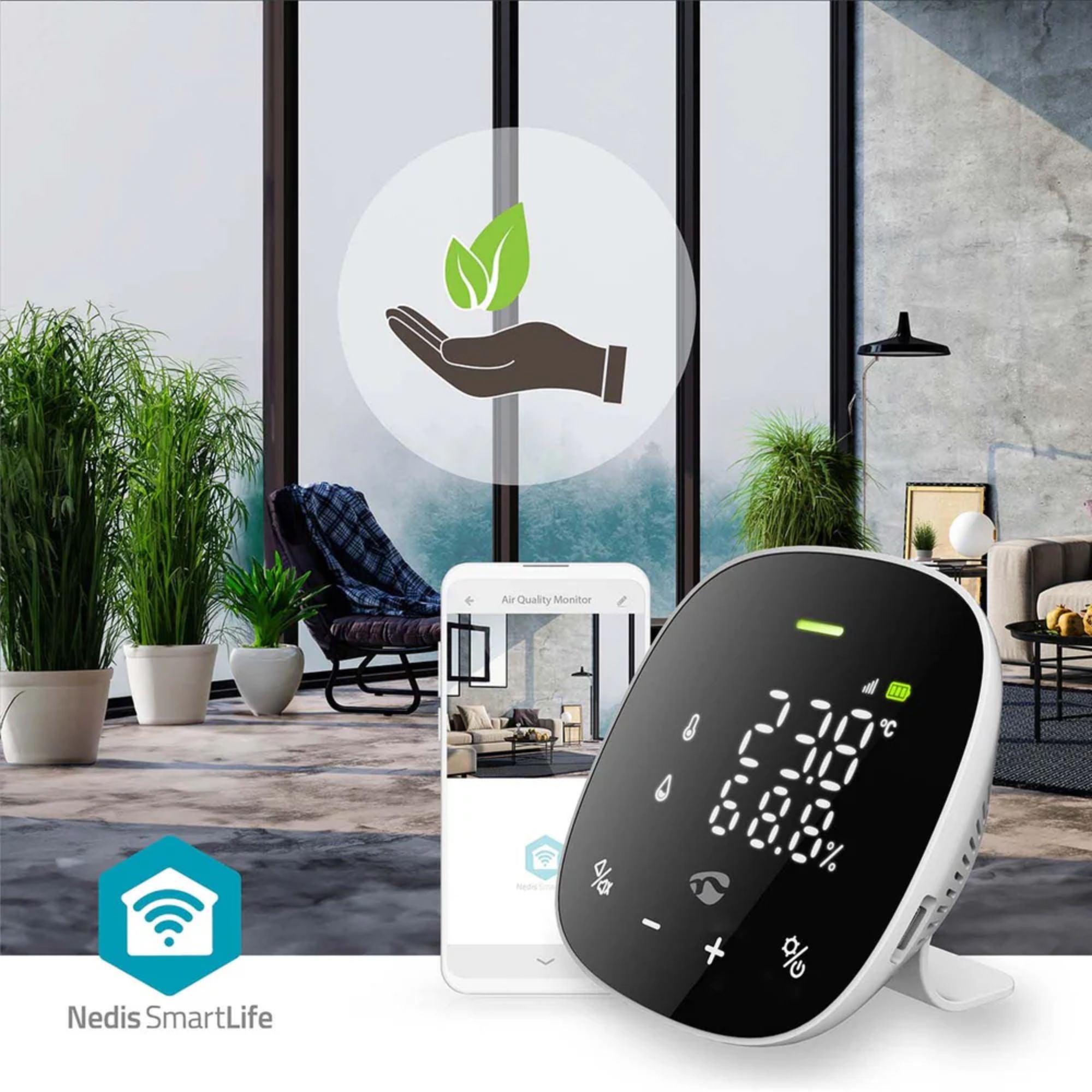 Indoor air quality improvement devices for healthy living