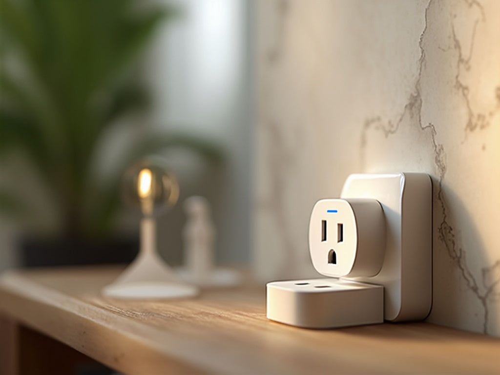 Smart plugs for energy saving and home comfort 