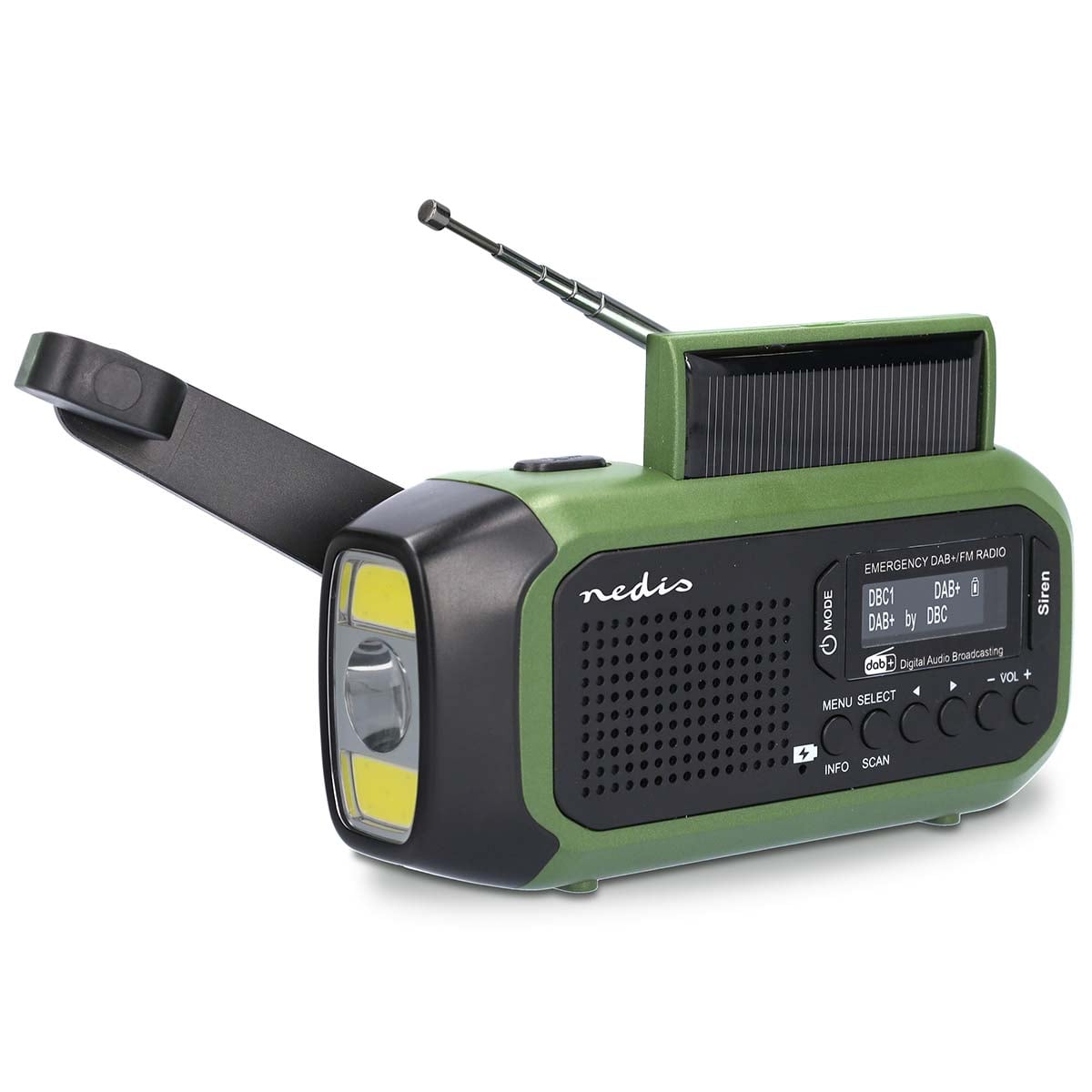 Nedis RDDBCR2000GN noodradio