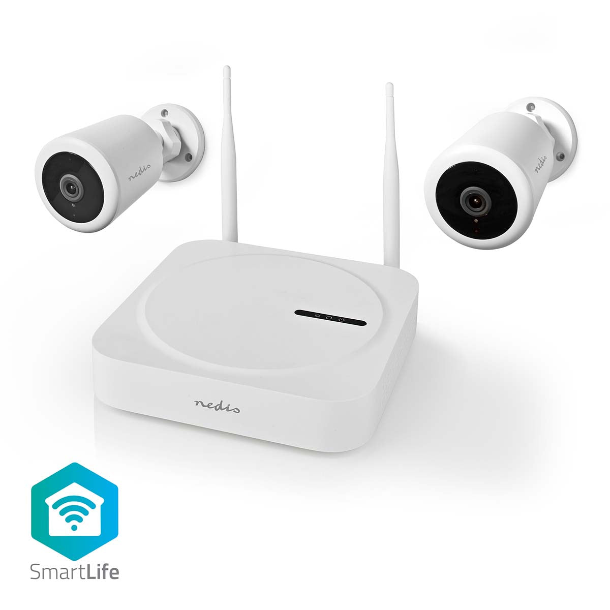 SmartLife Draadloos Camerasysteem 2x Camera - Full HD 1080p - IP65